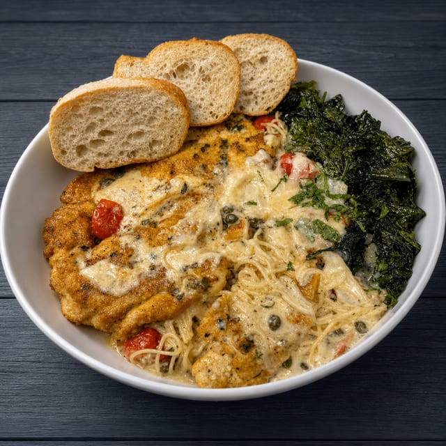 Chicken Piccata Pasta.