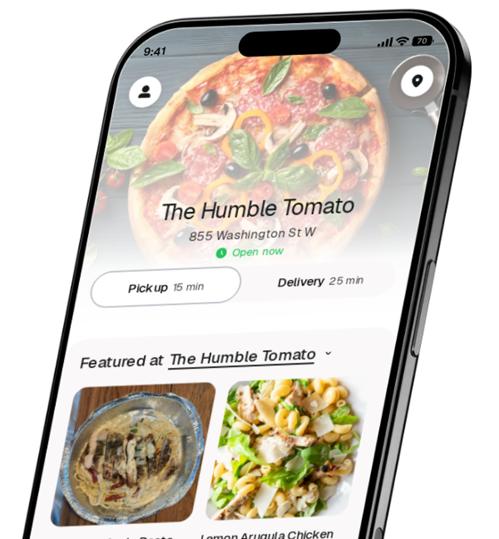 The Humble Tomato app preview